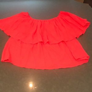 Off the shoulder tunic